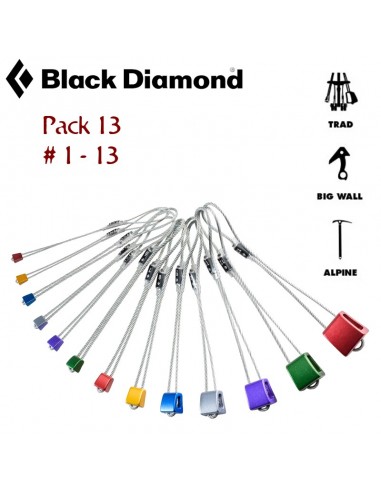 Set de 13 Stoper classic de Black Diamond