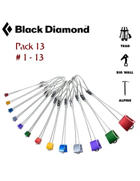 Set de 13 Stoper classic de Black Diamond