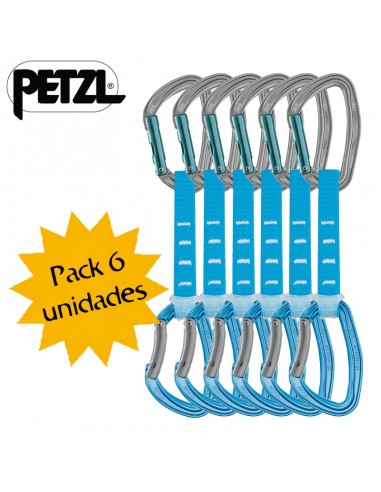 Pack 6 Djinn Access 12cm - Petzl