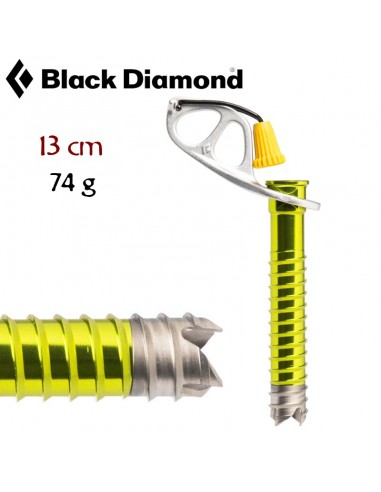 Ultralight Ice Screw (13cm) - Black...