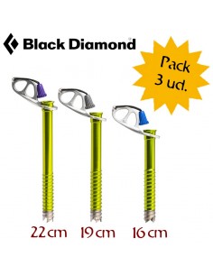 Pack 3 tornillos hielo...