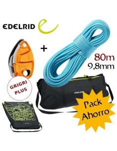 Pack Grigri PLUS + cuerda...