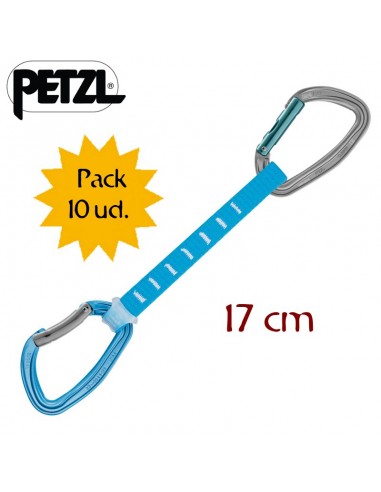 Pack 10 Djinn 17 cm - Petzl