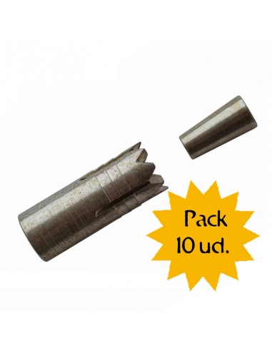 Pack de 10 tacos autoperforantes de raumer