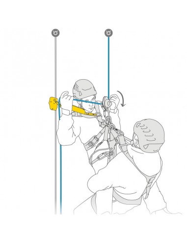 Pack Asap Lock mas Asap Sorber Axess de Petzl