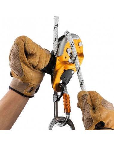 Descensor autofrenante ID'S de Petzl