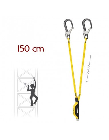 Absorbica en y de 150cm con conectores MGO de Petzl