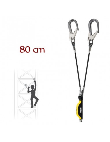 Absorbica en y con MGO de 80cm de petzl