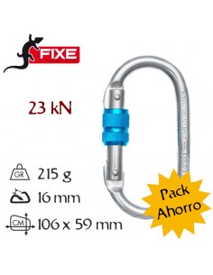 Pack 10 Adur - mosquetones...