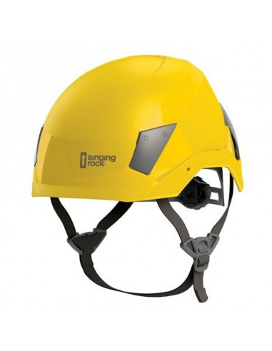 Casco Flash Industry color amarillo de Singing Rock