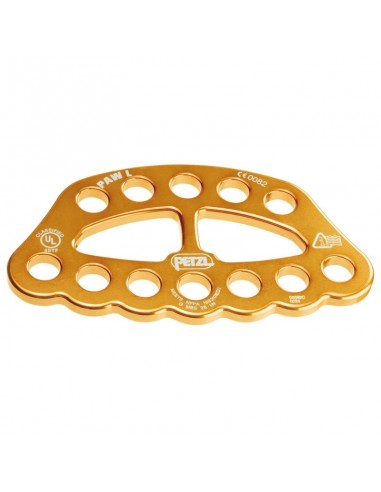 Placa multianclaje Paw L de Petzl