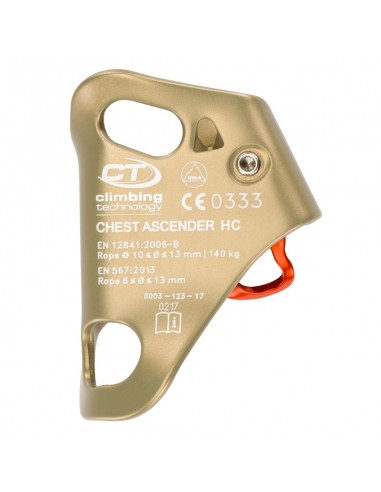 Pack quick up plus con chest ascender hc de Climbing Technology
