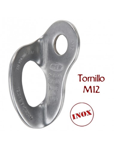 Plaqueta inoxidable Plate 12 de Climbing Technology.