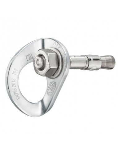 Plaqueta con tornillo Coeur Bolt Stainless 12mm de Petzl