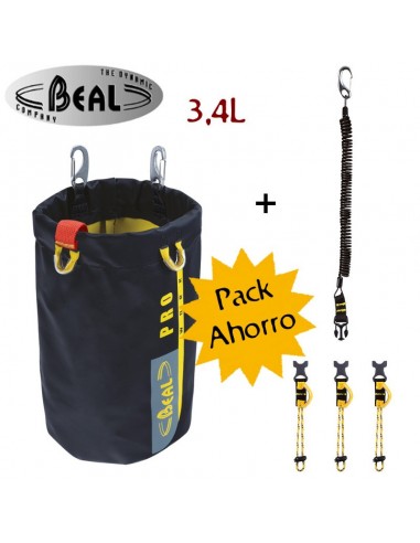 Pack Tool bucket con air leash - Beal