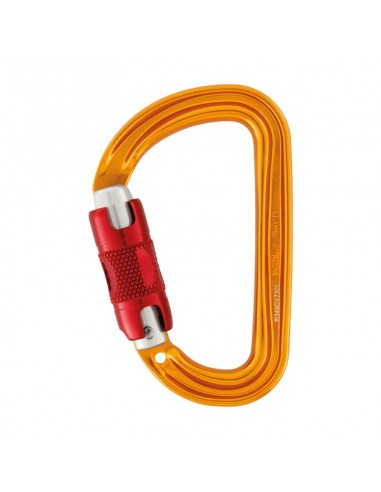 pack 2 sm'd twist lock - mosquetón twist lock compacto y ligero en d - petzl