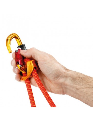 pack 2 sm'd twist lock - mosquetón twist lock compacto y ligero en d - petzl