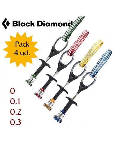 Pack 4 Camalots Z4 Small sizes -...
