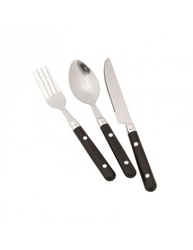 family cutlery - set cubiertos familiar 4 personas - easy camp