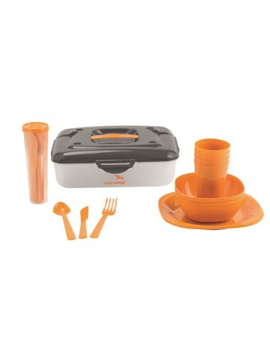 cerf picnic box - conjunto picnic 4 personas - easy camp