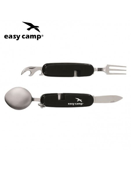 folding cutlery - cubiertos plegables - easy camp