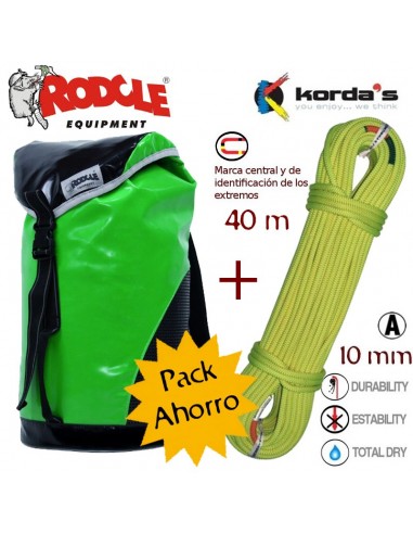 Pack Cuerda Dana 10 (40m) de Korda\'s...