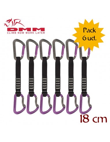 Pack 6 Shadow 18cm (titanium/purple)...