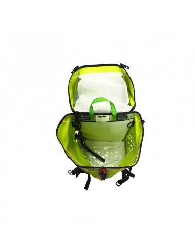 chichín 40+2 verde fluor - mochila barrancos mujer - rodcle