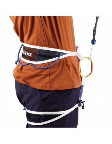 hydra leash (blue) - dragonera bífida para piolets - blue ice