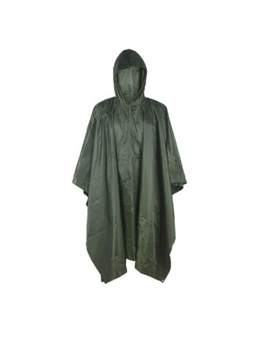 poncho antilluvia pvc (verde) - atipick