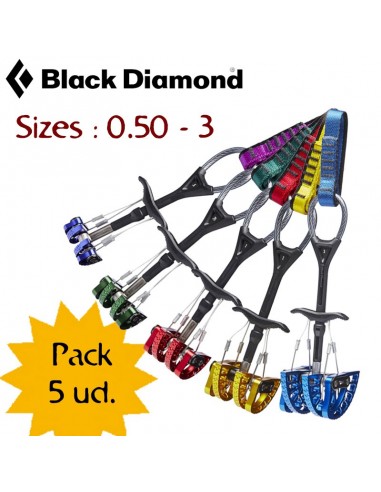 Pack 5 Camalot C4 - Black Diamond