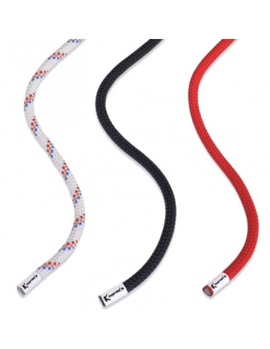 lluisa 10,5mm negra (bobina 200m) - cuerda semiestatica con estability - korda's