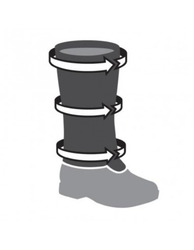 hiking (negro) - polainas - tsl