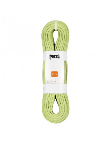 tango 8,5 mm amarillo (60m) - cuerda doble para escalada de largos itinerarios - petzl