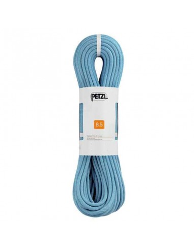 tango 8,5mm azul (60m) - cuerda doble para escalada de largos itinerarios - petzl