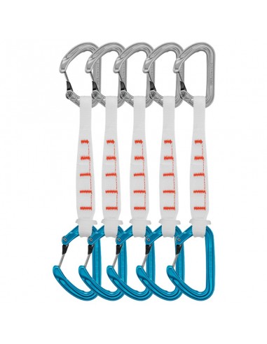pack 5 ange finesse 17 cm (s-l) - cinta express ultraligera para alpinismo - petzl