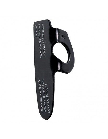 livano (60mm) - pitón plegado de acero cromado - petzl