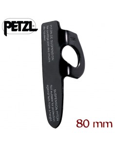 livano (80mm) - pitón plegado de acero cromado - petzl