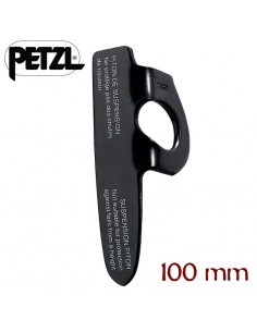 livano (100mm) - pitón plegado de acero cromado - petzl