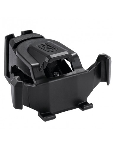 bike adapt - pletina para fijar un frontal petzl en el manillar o el sillín de una bici - petzl