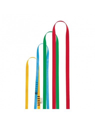 pack 2 anneau 60cm (amarillo) + 2 anneau 120 cm (verde) - anillos cosidos de poliéster - petzl