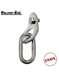 Placa inox Wing M8 con...