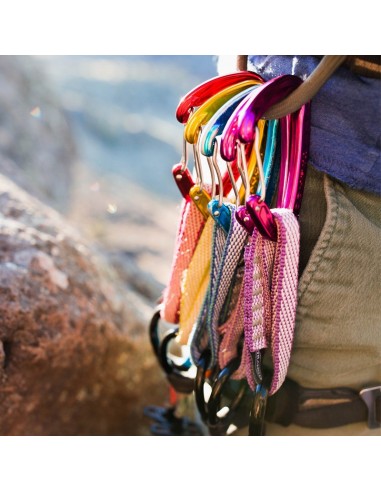 pack 8 mosquetones phase - trango