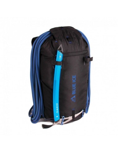 pack mochila dragonfly 25l (black) + piolet bluebird ice axe - blue ice