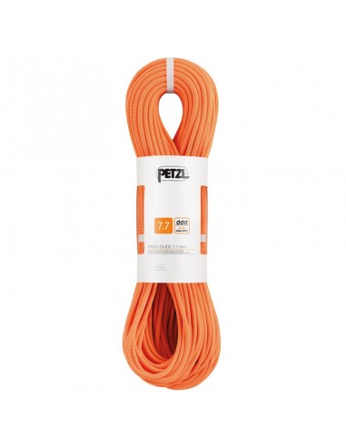 pack 2 cuerdas paso guide 7,7mm dry (50m) - cuerdas doble escalada en hielo - petzl
