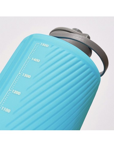 flux 1,5l (gris) - botella comprimible - hydrapak