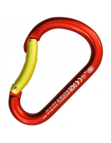 paddle bent gate (red/yellow) - mosqueton gran apertura - kong