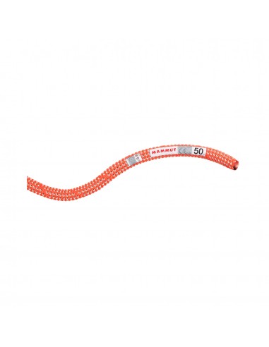 crag classic standard 9,8mm (70m) orange-white - mammut