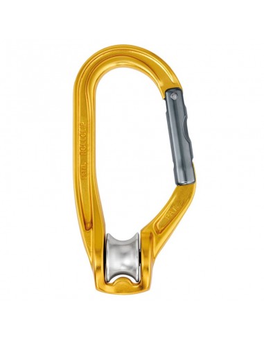 rollclip a sin bloqueo - mosquetón con polea - petlz