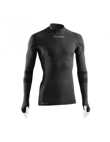 pack volcano (dark grey) - camiseta y malla térmica extrema con idt - lurbel